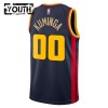 Dres Golden State Warriors Jonathan Kuminga Nike 2024-25 City Edition Navy Swingman - Dječji